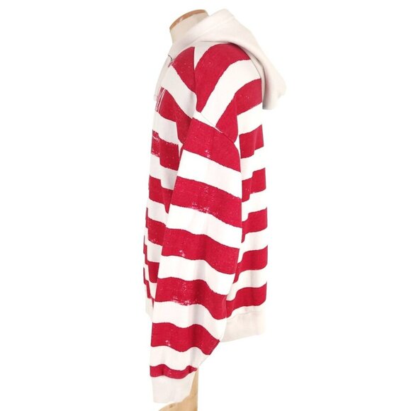 Pierre Balmain x GAP Collab Hoodie Size M Mens Red White & Blue - Picture 5 of 13